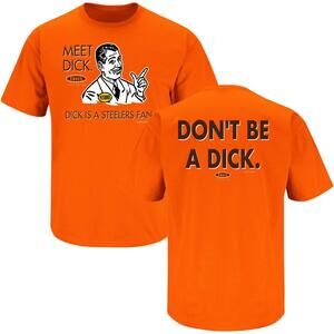 Dont Be A Dck T Shirt For Pro Football Fans 2 Sided